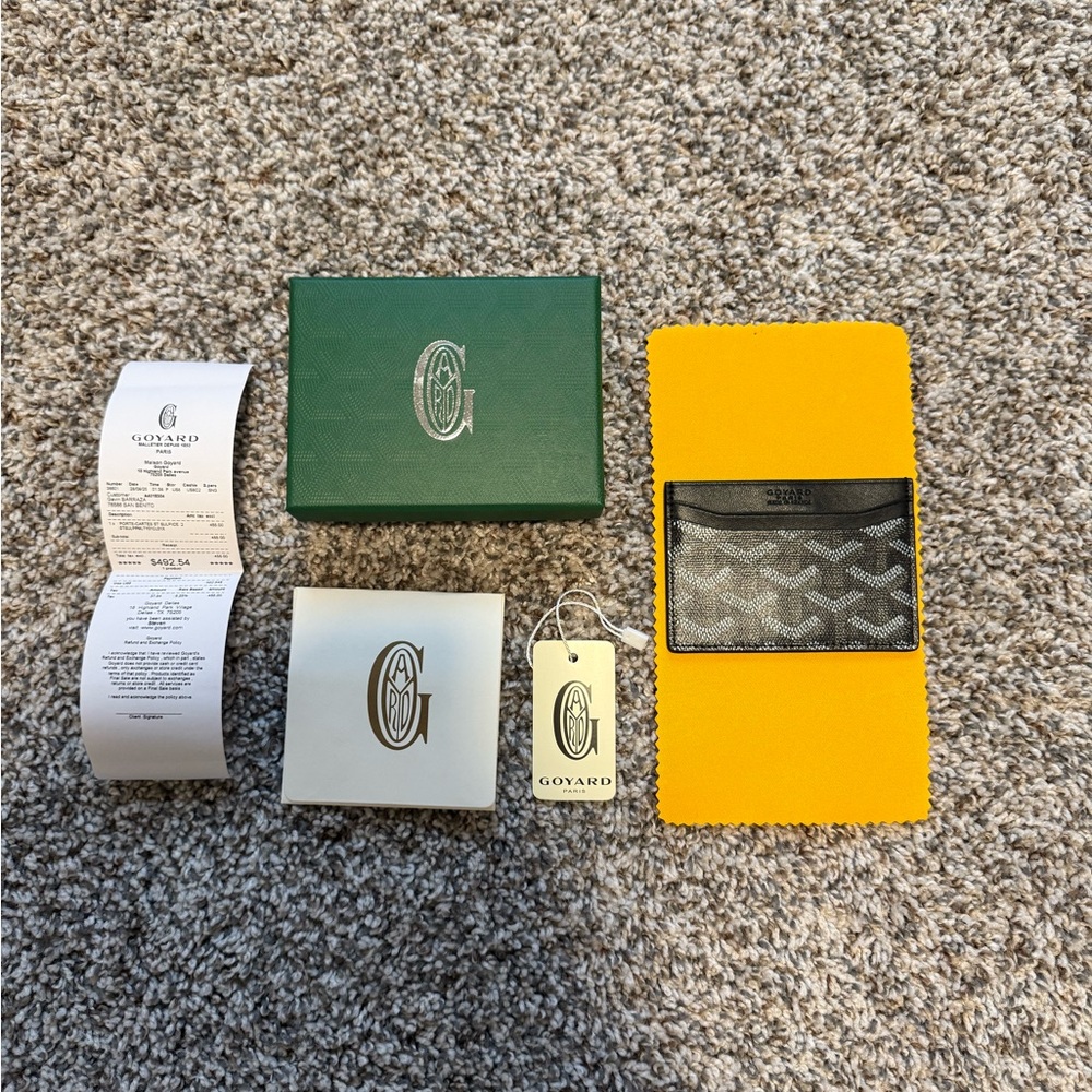 Black “Goyard” Cardholder